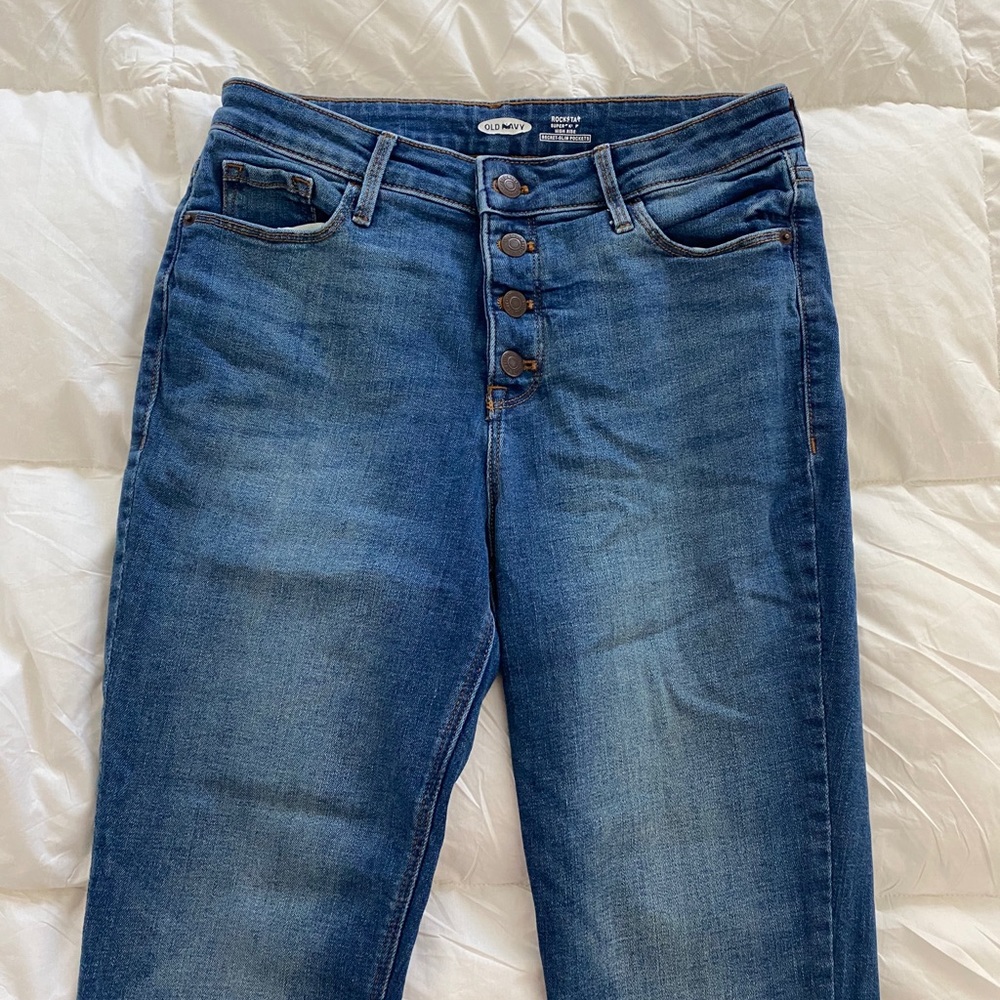 Rockstar super skinny high rise jeans